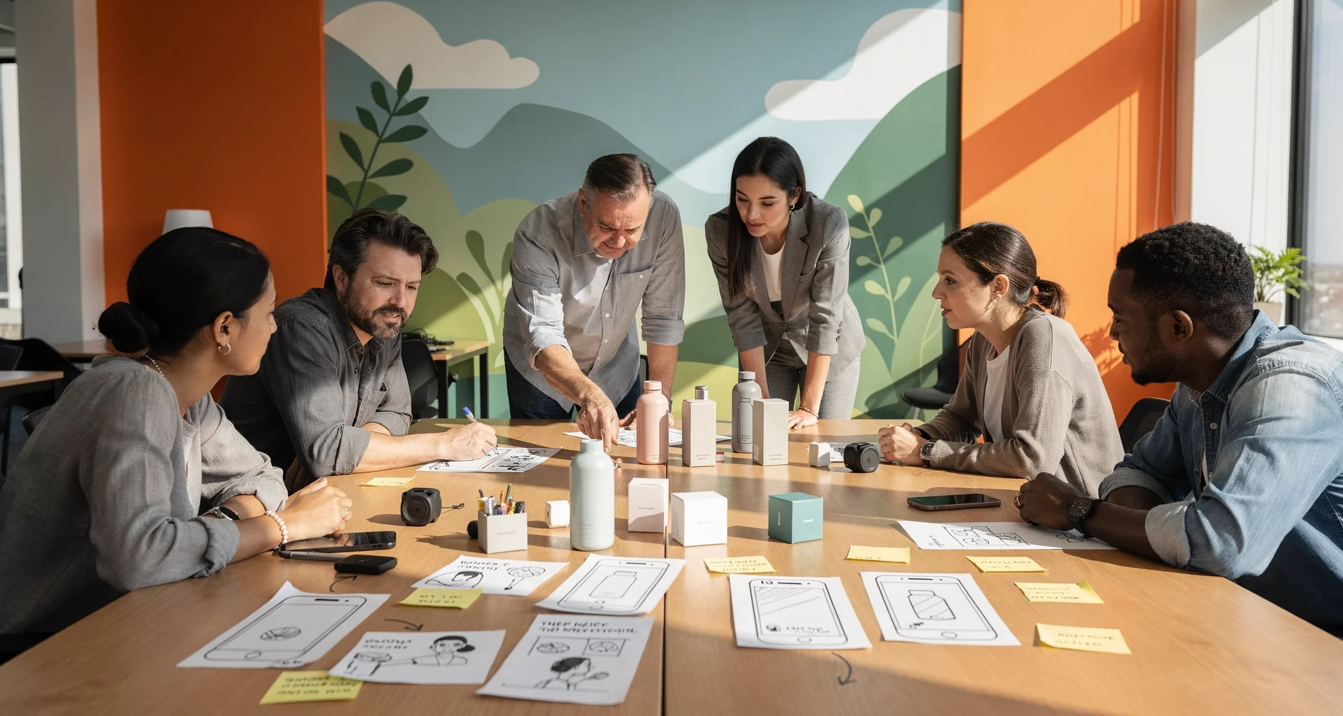 Service design workshop session